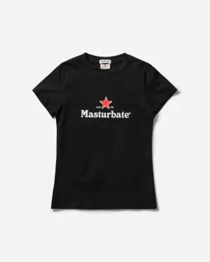 T-Shirt Slam Jam Masturbate Noir