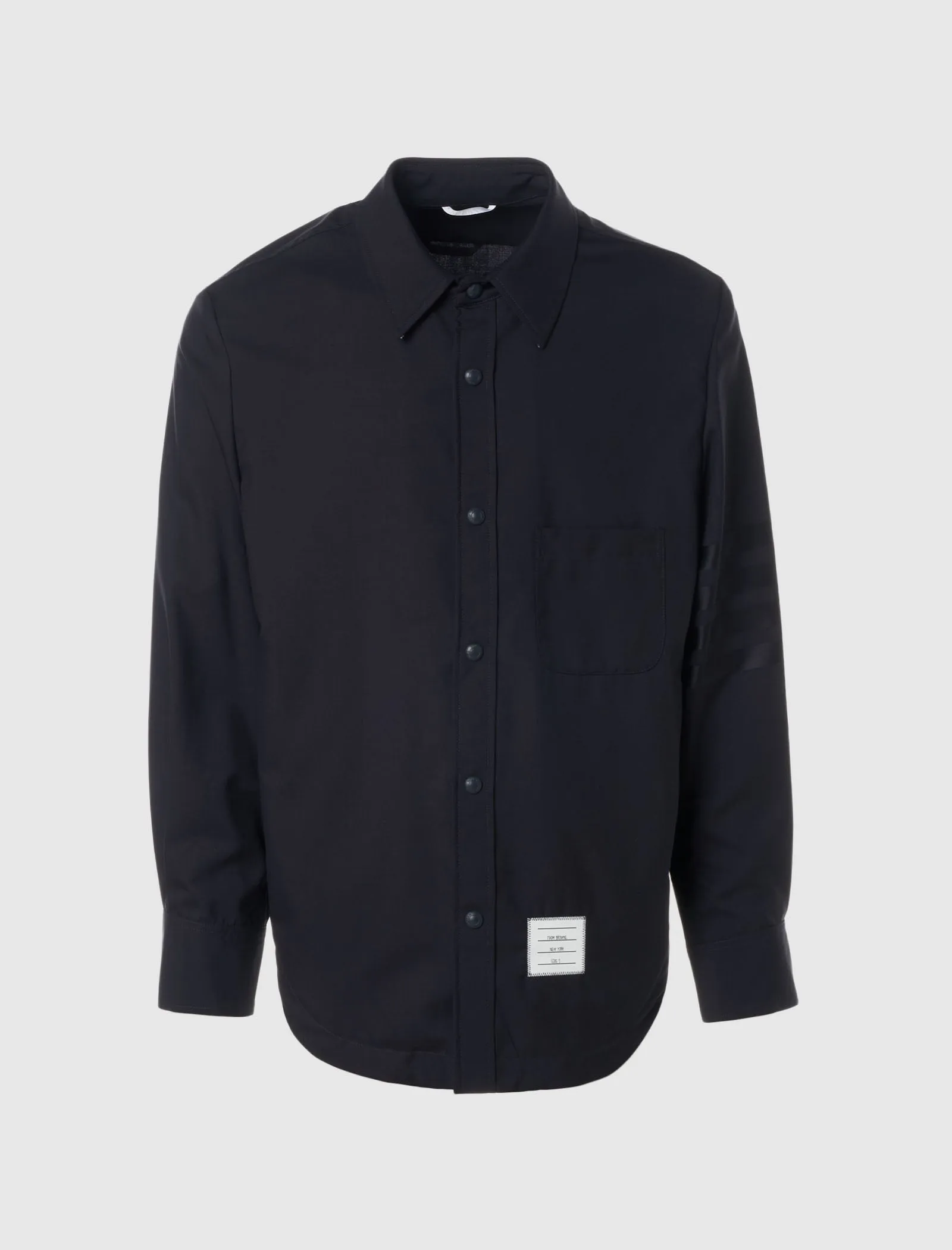 VESTE CHEMISE À BOUTONS PRESSION