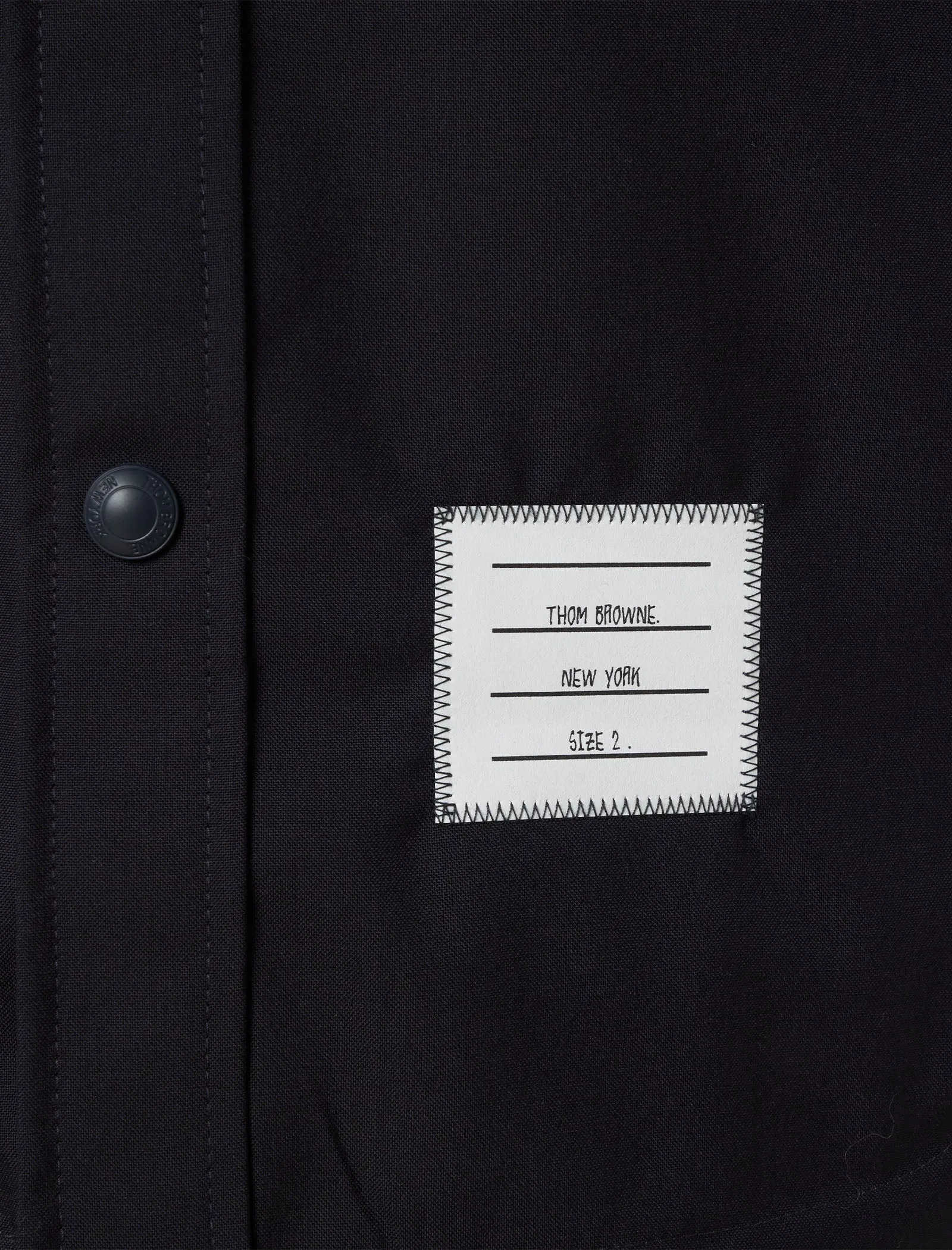 VESTE CHEMISE À BOUTONS PRESSION
