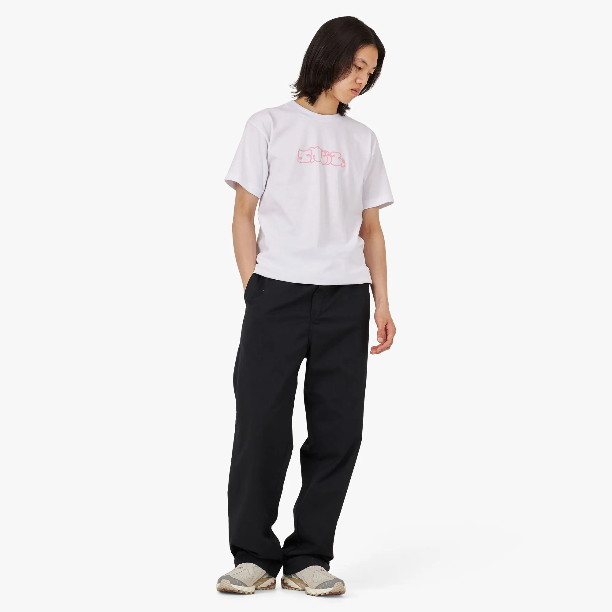 T-shirt avec logo SNEEZE / Blanc