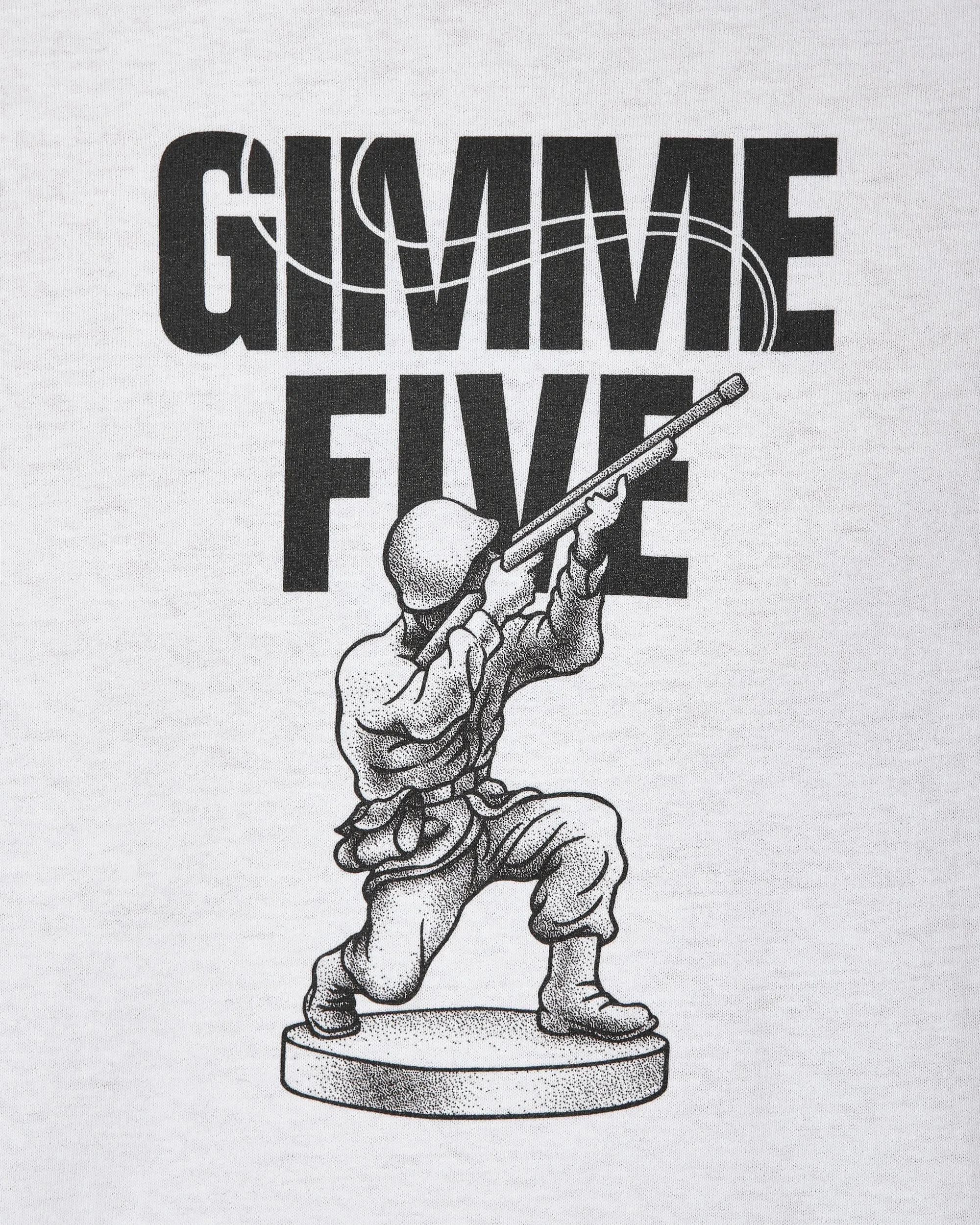 T-shirt Soldier Blanc
