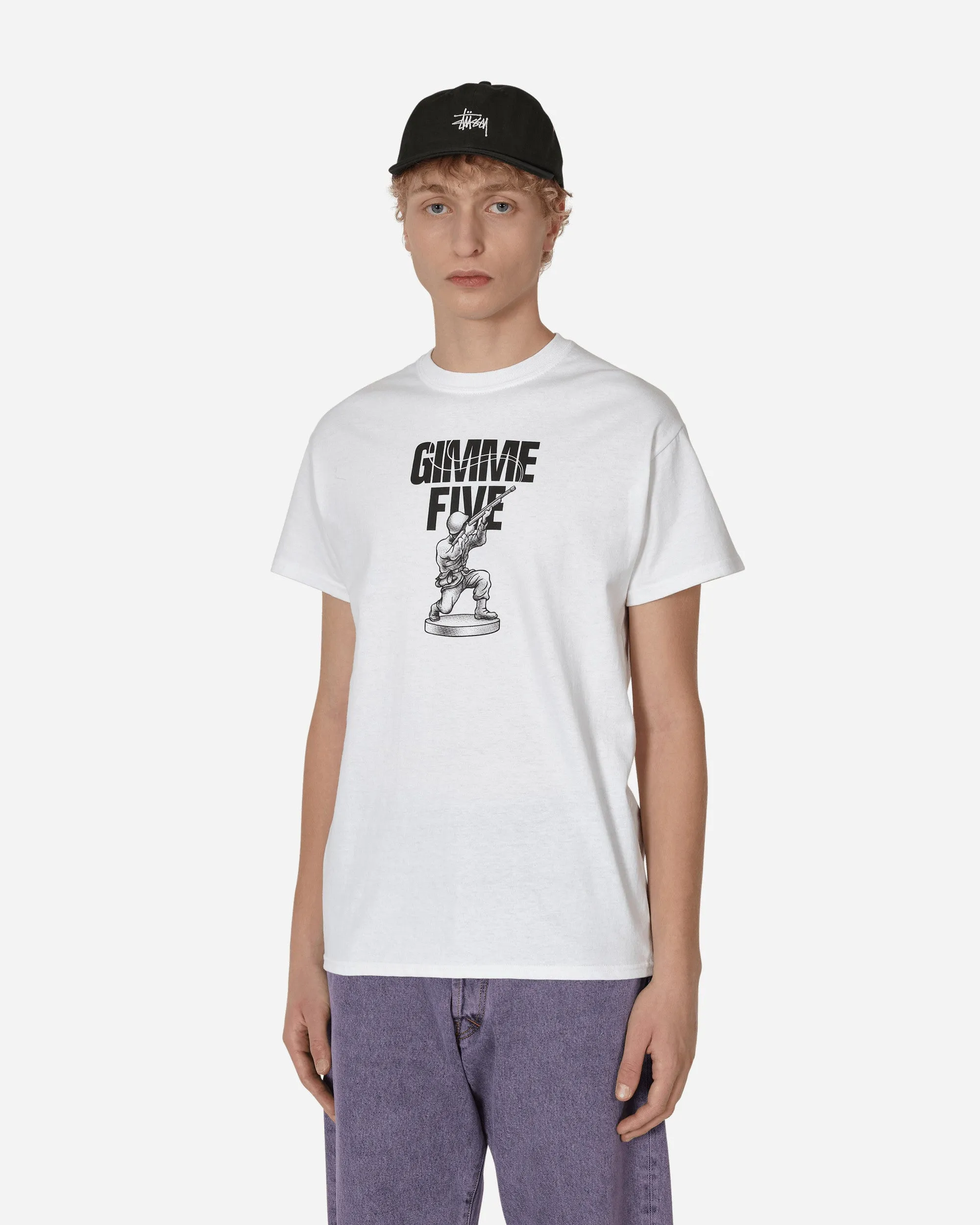 T-shirt Soldier Blanc