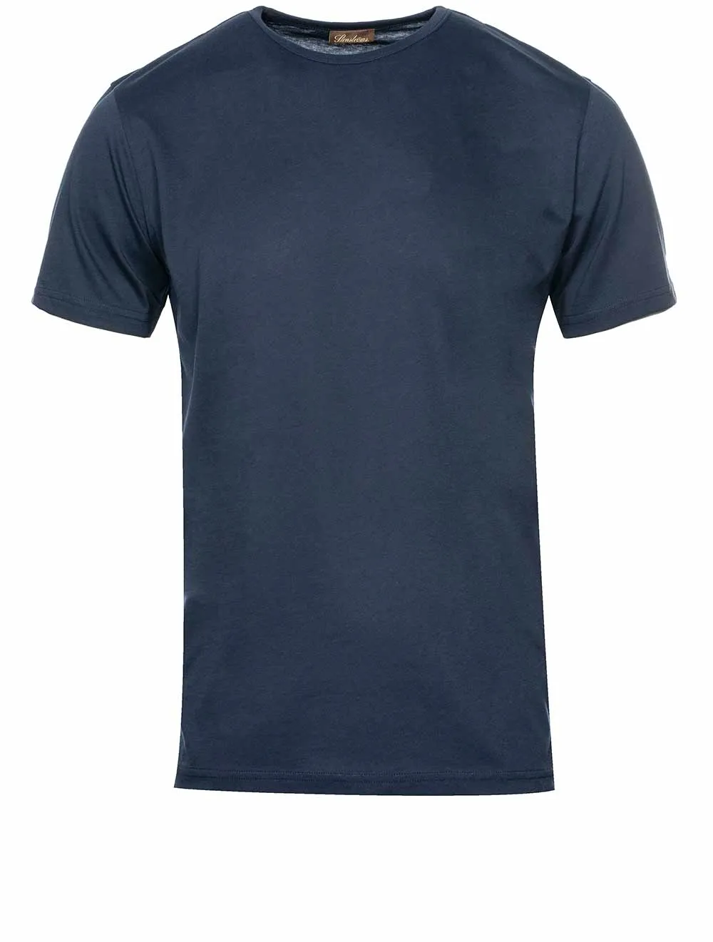 T-shirt en coton uni - Marine