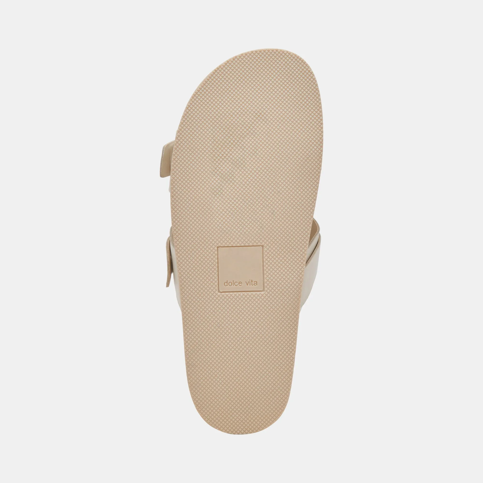 SANDALES SOYA EN CUIR BLANC