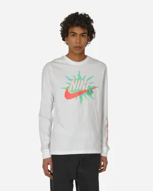 T-shirt manches longues Spring Swoosh Blanc