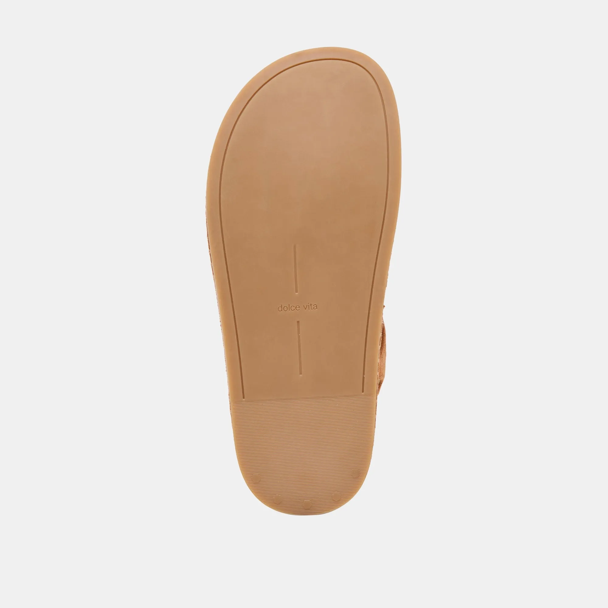 SANDALES STEFAN GEMSTONE EN DAIM CARAMEL