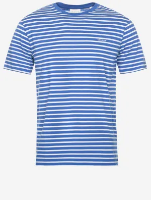 T-shirt rayé Bleu riche
