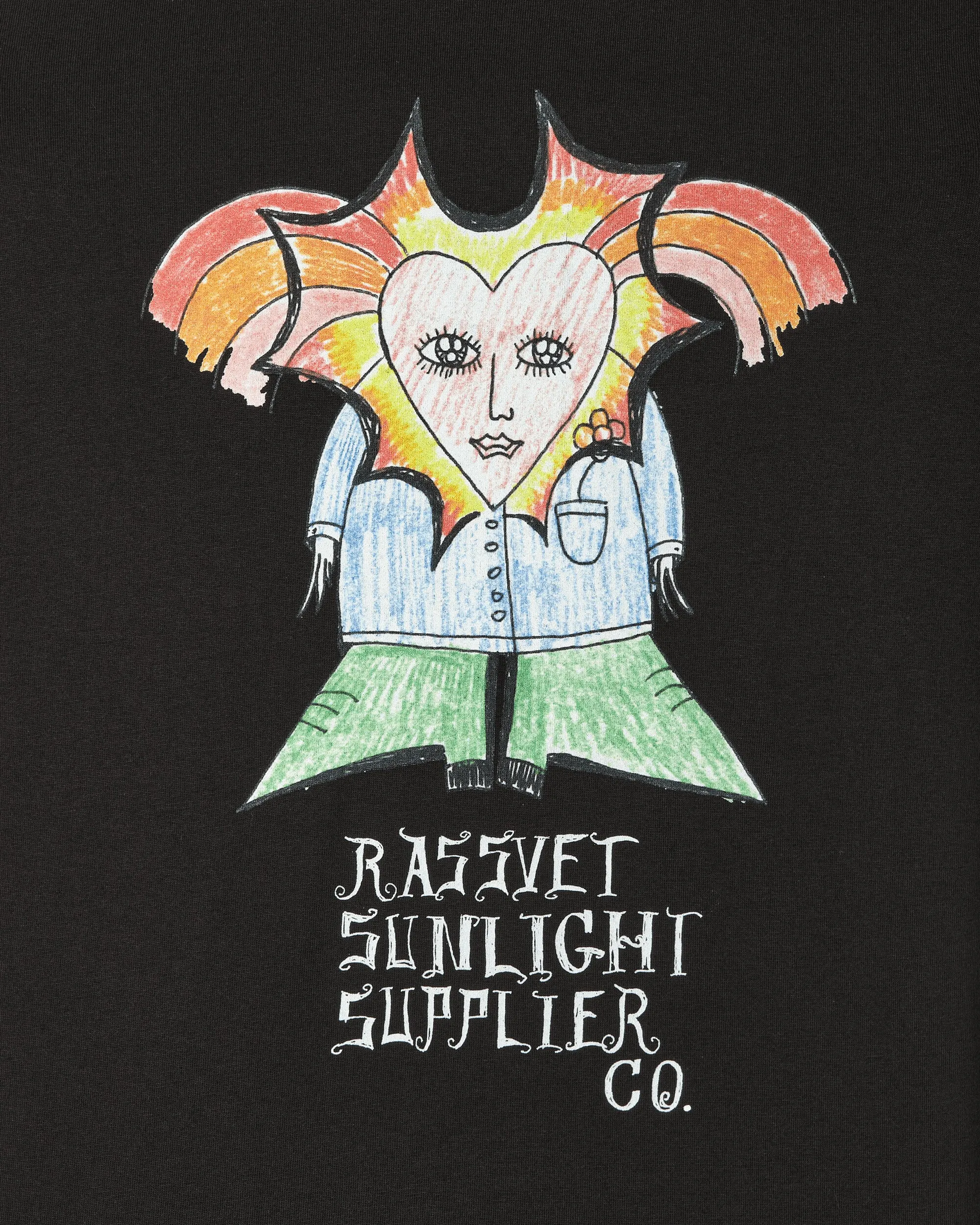 T-shirt Fournisseur de Soleil Noir