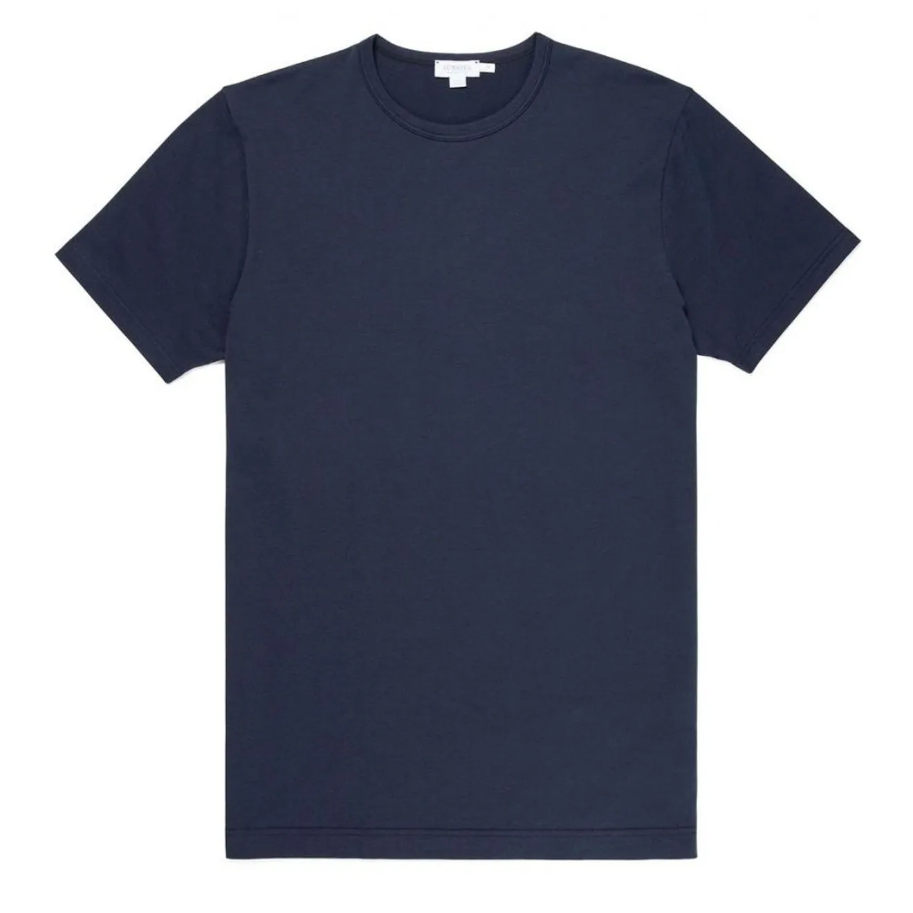T-shirt classique Sunspel en marine