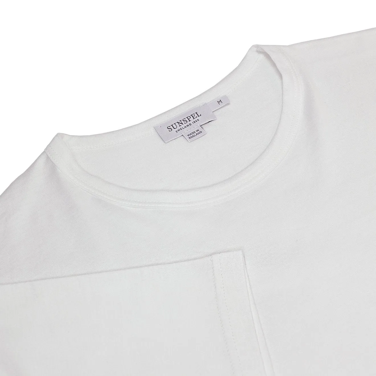 Sunspel T-Shirt Classique Blanc