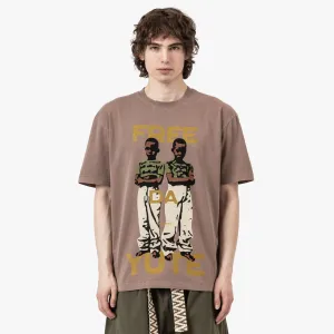 T-Shirt Supervsn Free Da Yute / Bois d'aloès