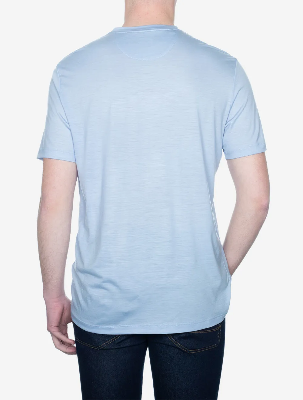 T-Shirt Manches Courtes-Céleste