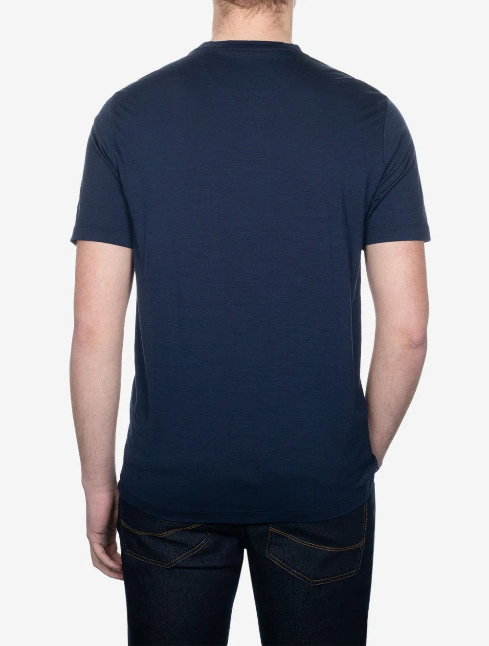 T-Shirt Manches Courtes - Bleu Marine
