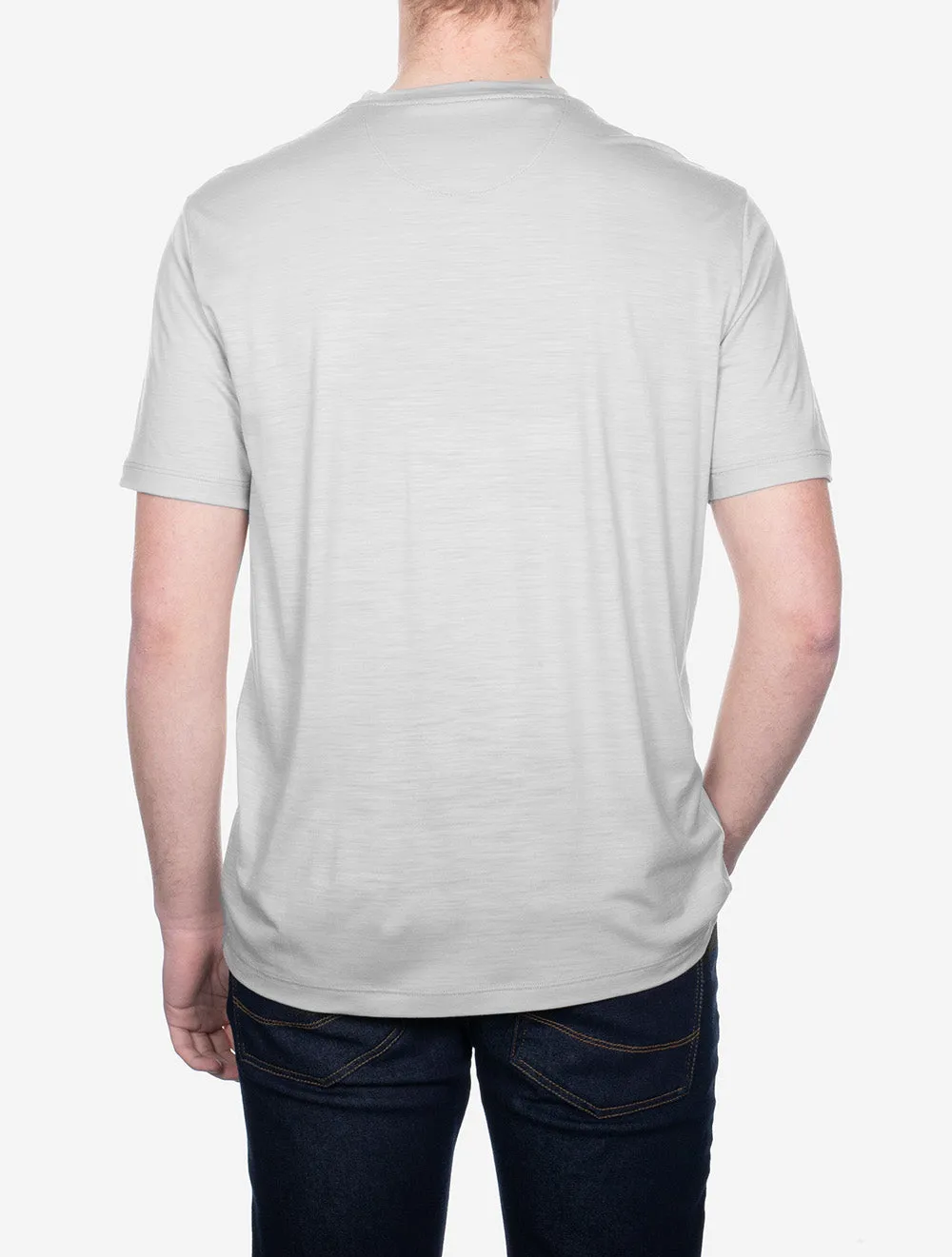 T-Shirt Manches Courtes Taille Moyenne Beige