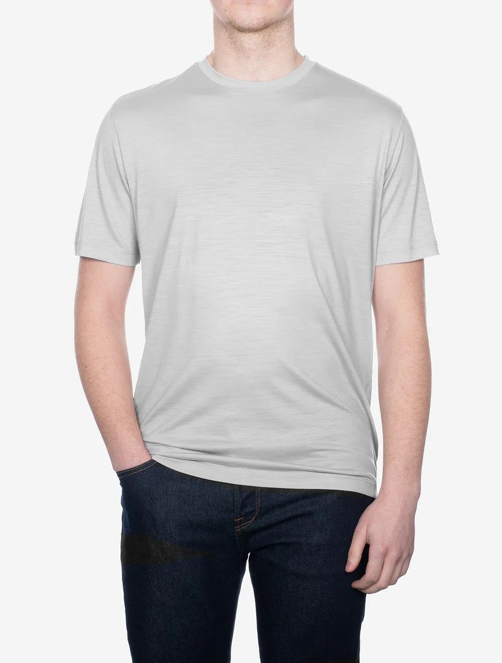 T-Shirt Manches Courtes Taille Moyenne Beige
