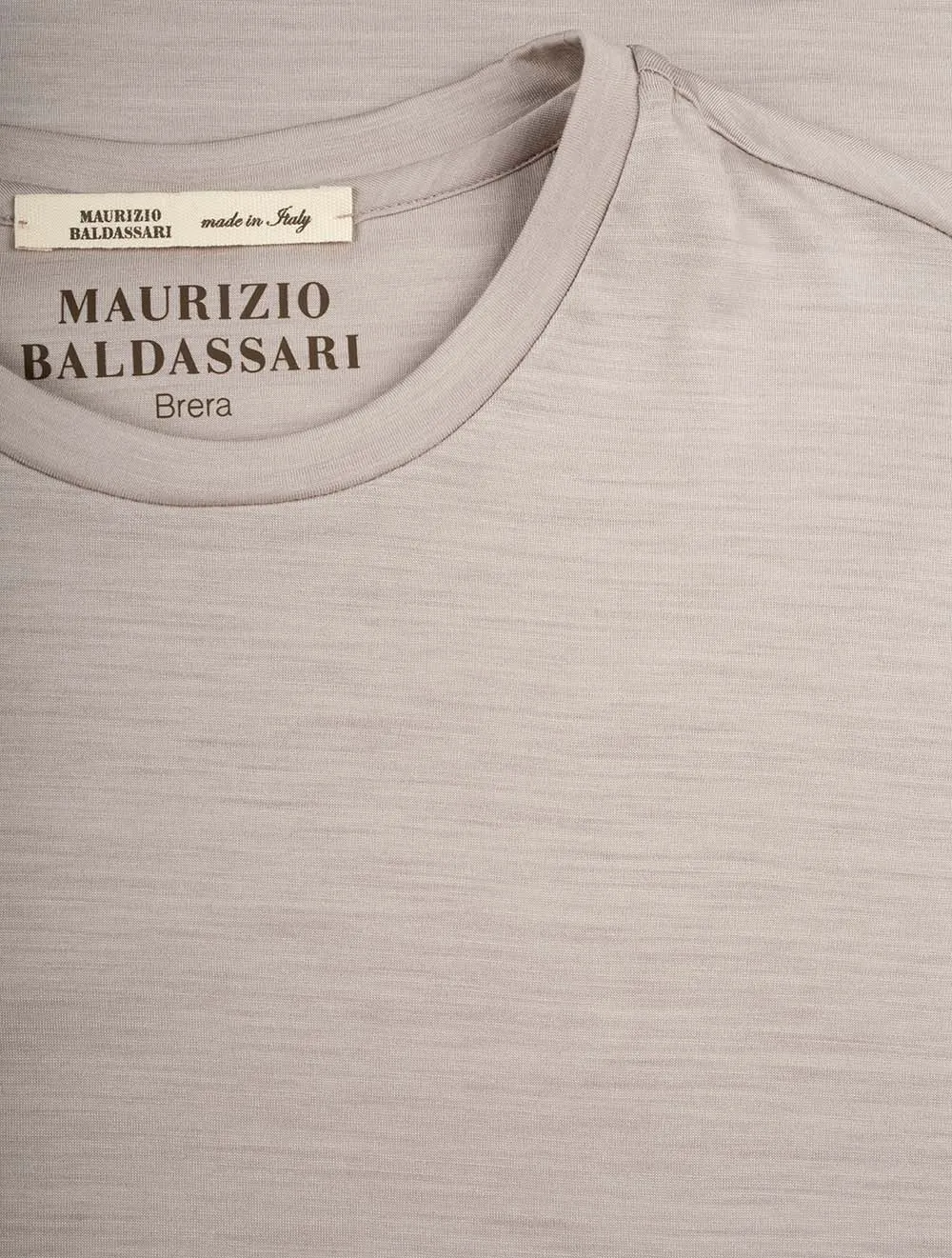T-Shirt Manches Courtes Biscotti Clair