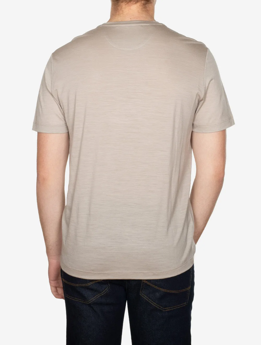 T-Shirt Manches Courtes Biscotti Clair