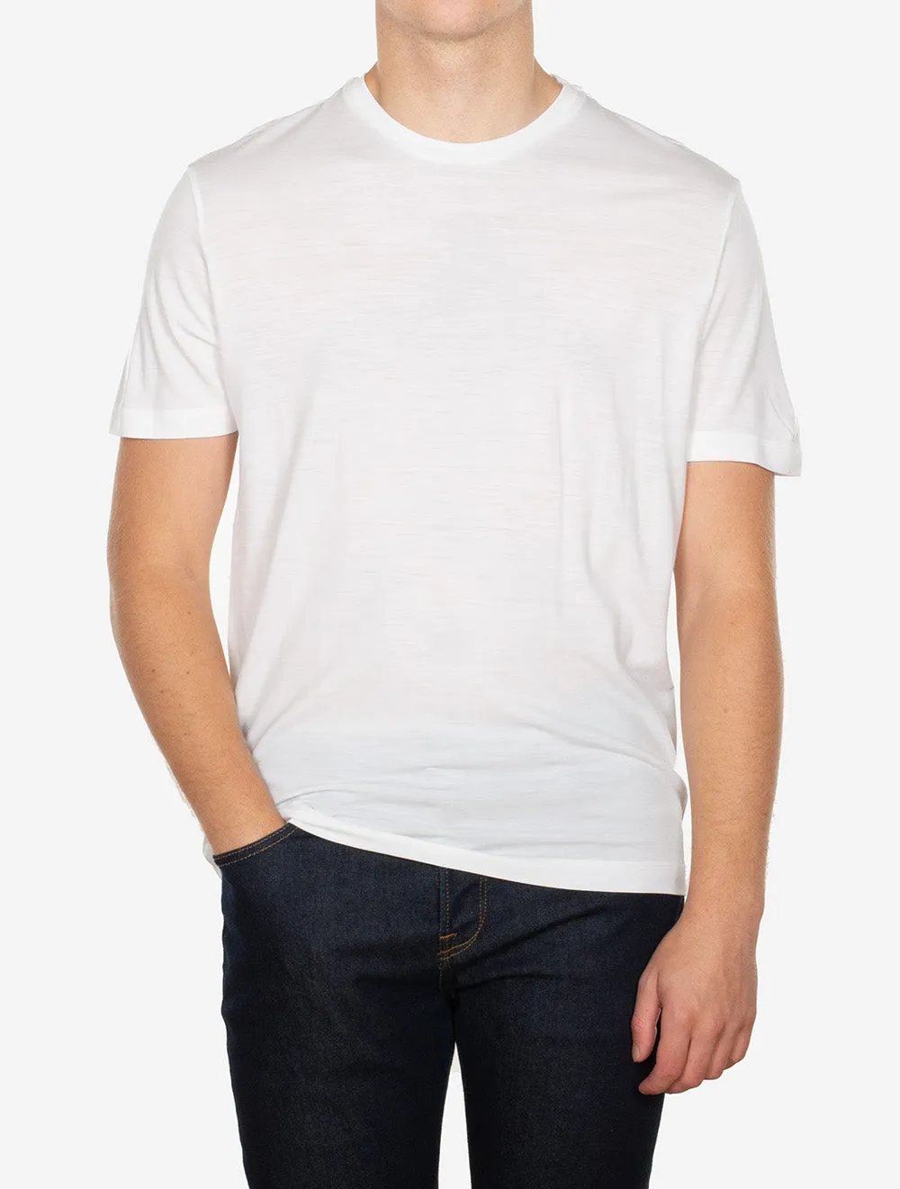 T-Shirt Manches Courtes Blanc