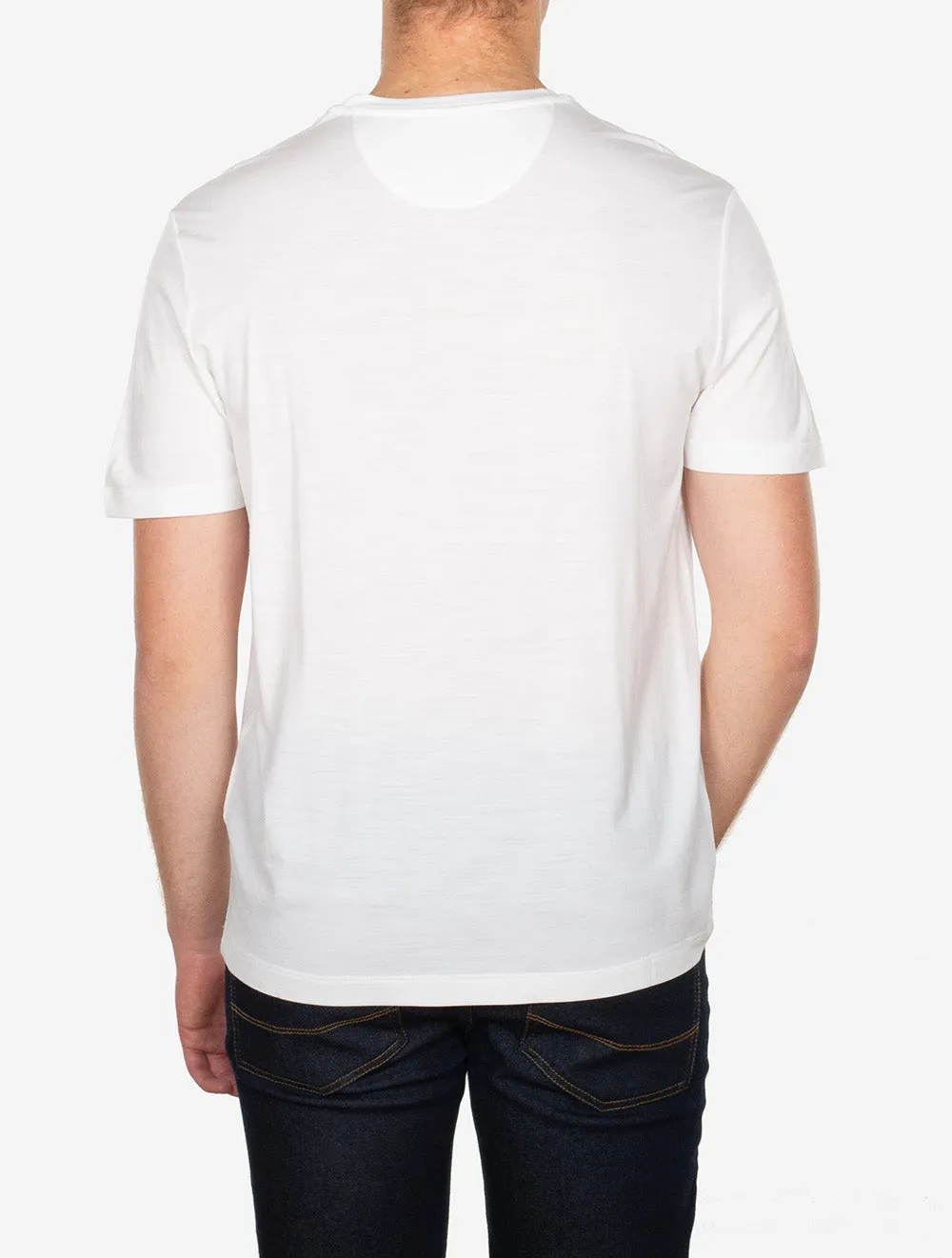 T-Shirt Manches Courtes Blanc