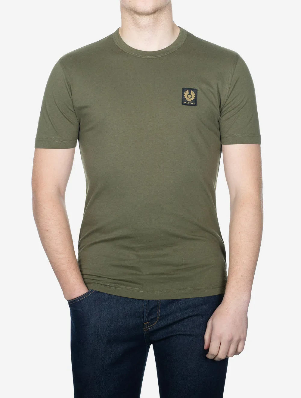 T-Shirt Vert Olive Véritable