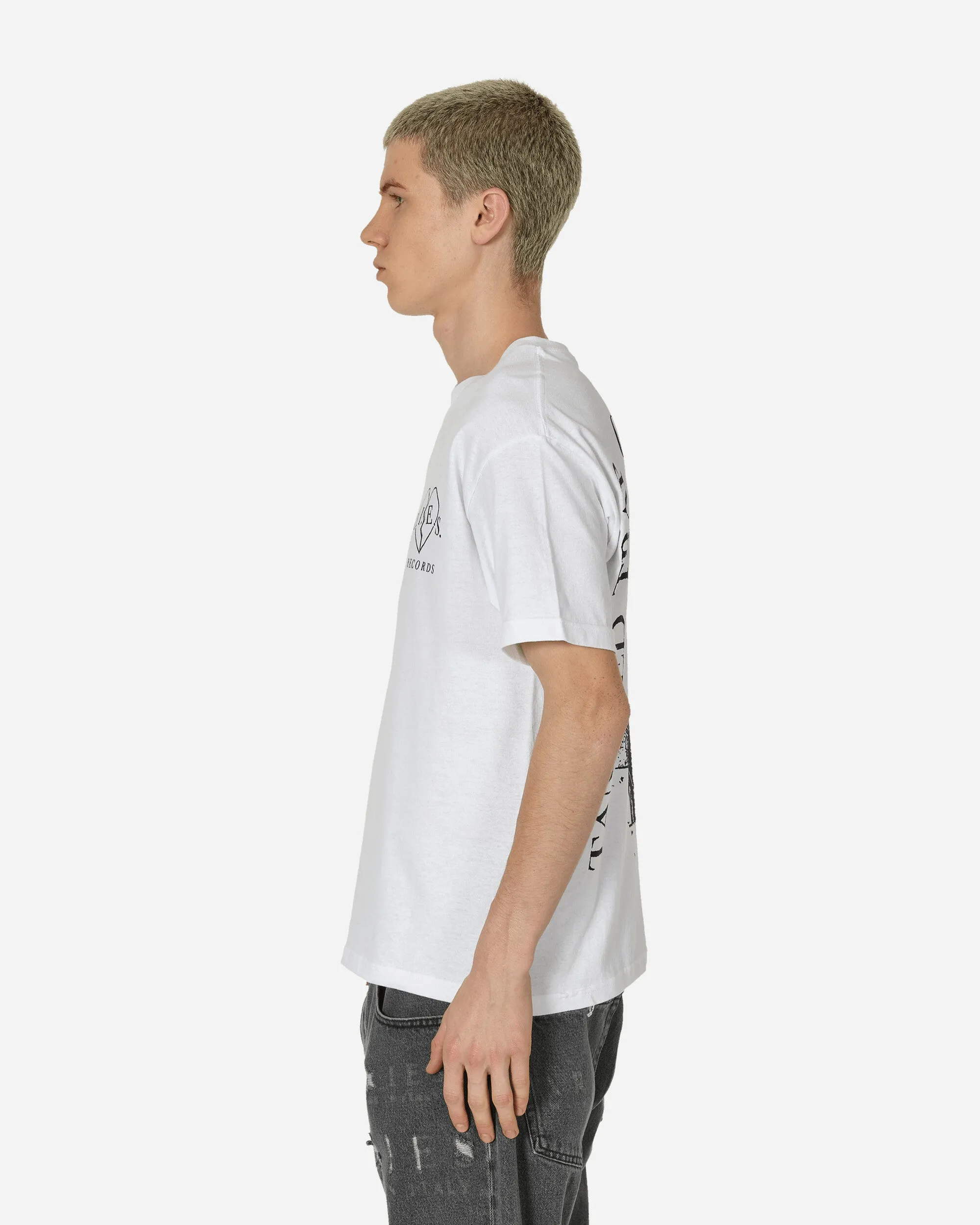 T-shirt Blanc Piège d'Amour Entremêlé