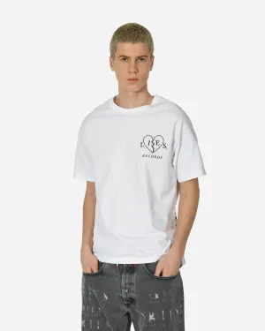 T-shirt Blanc Piège d'Amour Entremêlé