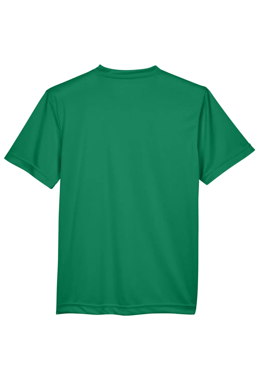 T-shirt à manches courtes et col rond Team 365 Youth Zone Performance, évacuant l'humidité - Vert Kelly