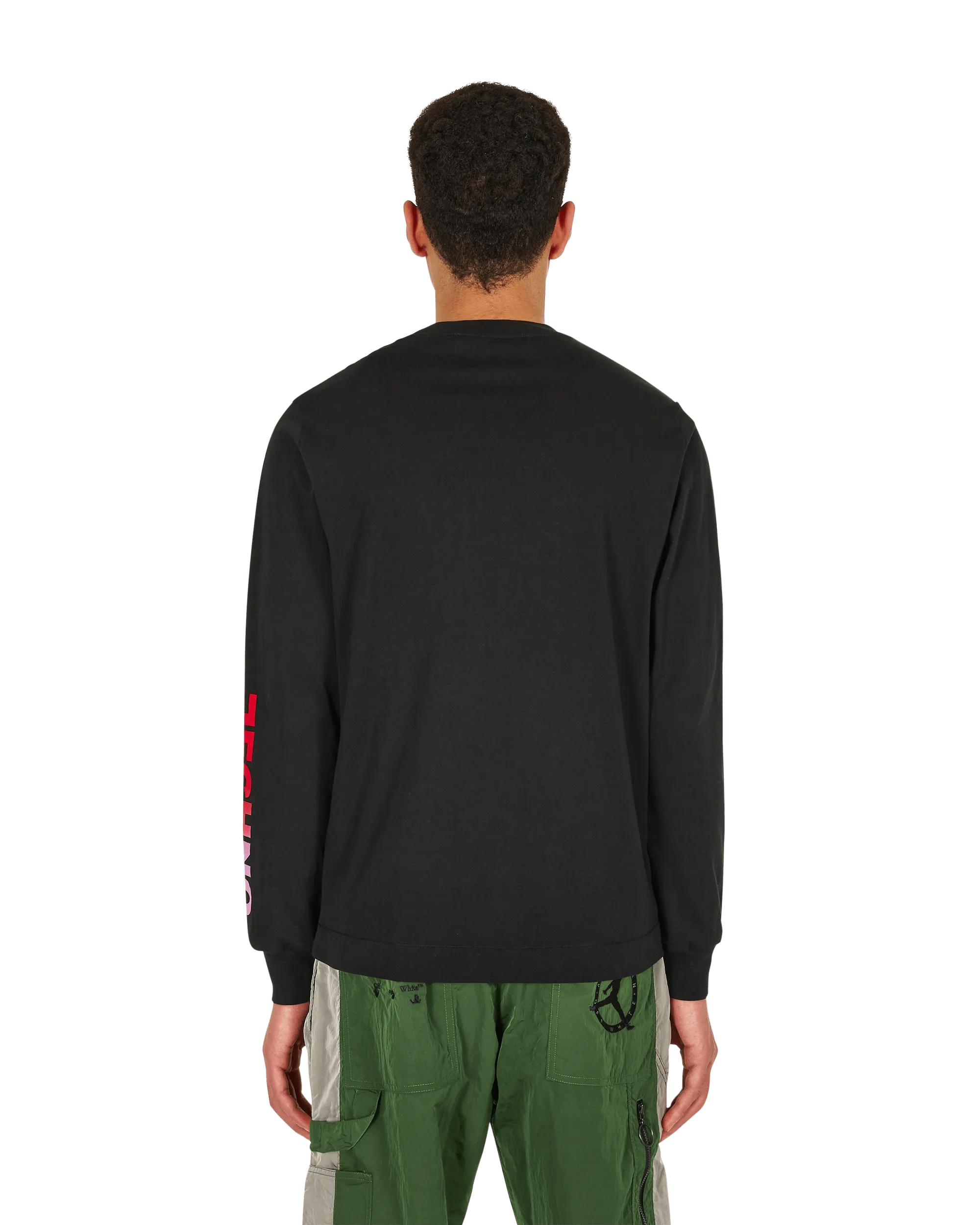 T-shirt manches longues Techno Noir