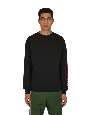 T-shirt manches longues Techno Noir