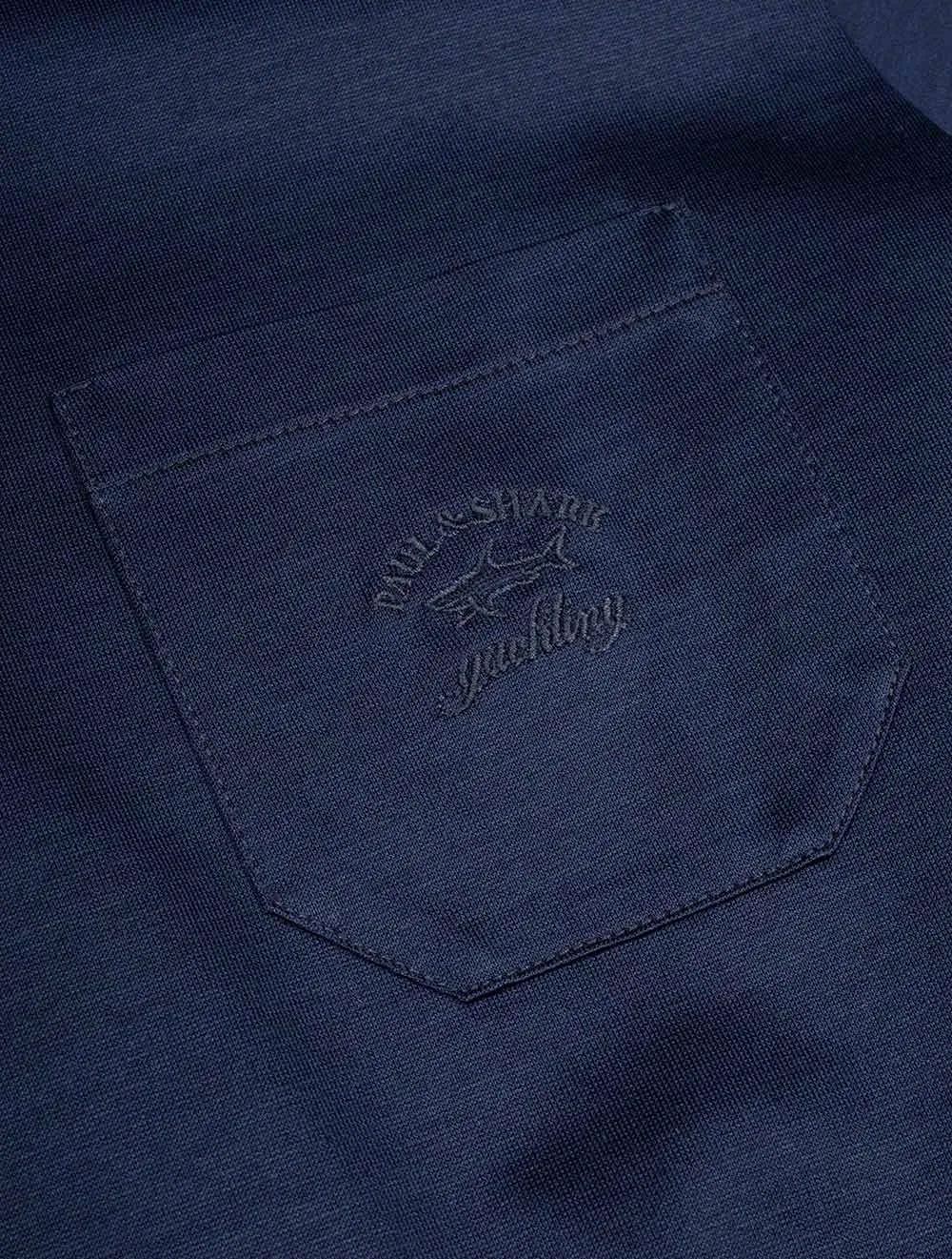T-shirt avec poche marine