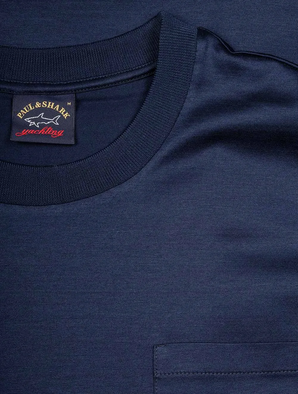 T-shirt avec poche marine