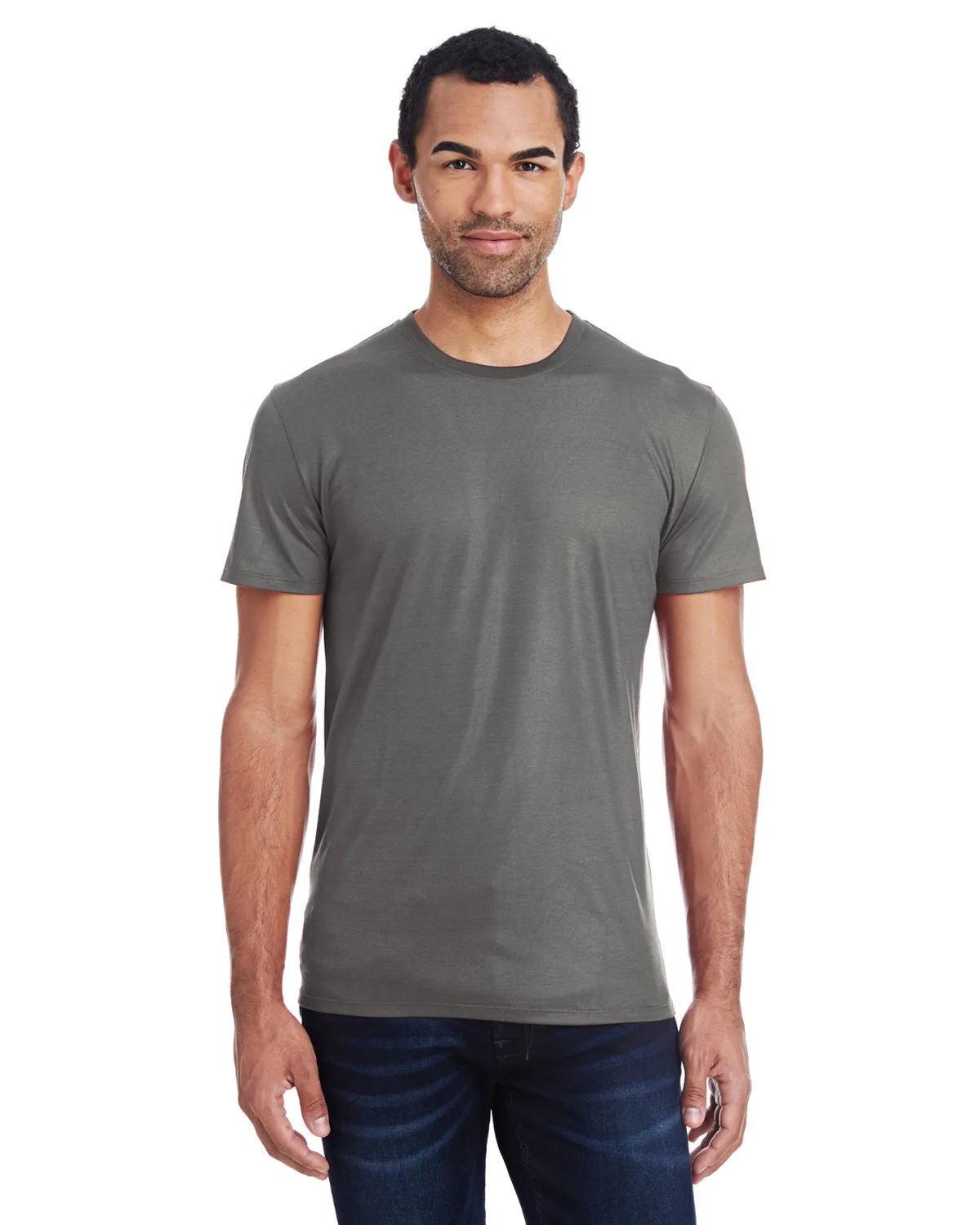 Threadfast Apparel 140A T-shirt à manches courtes en jersey liquide pour hommes