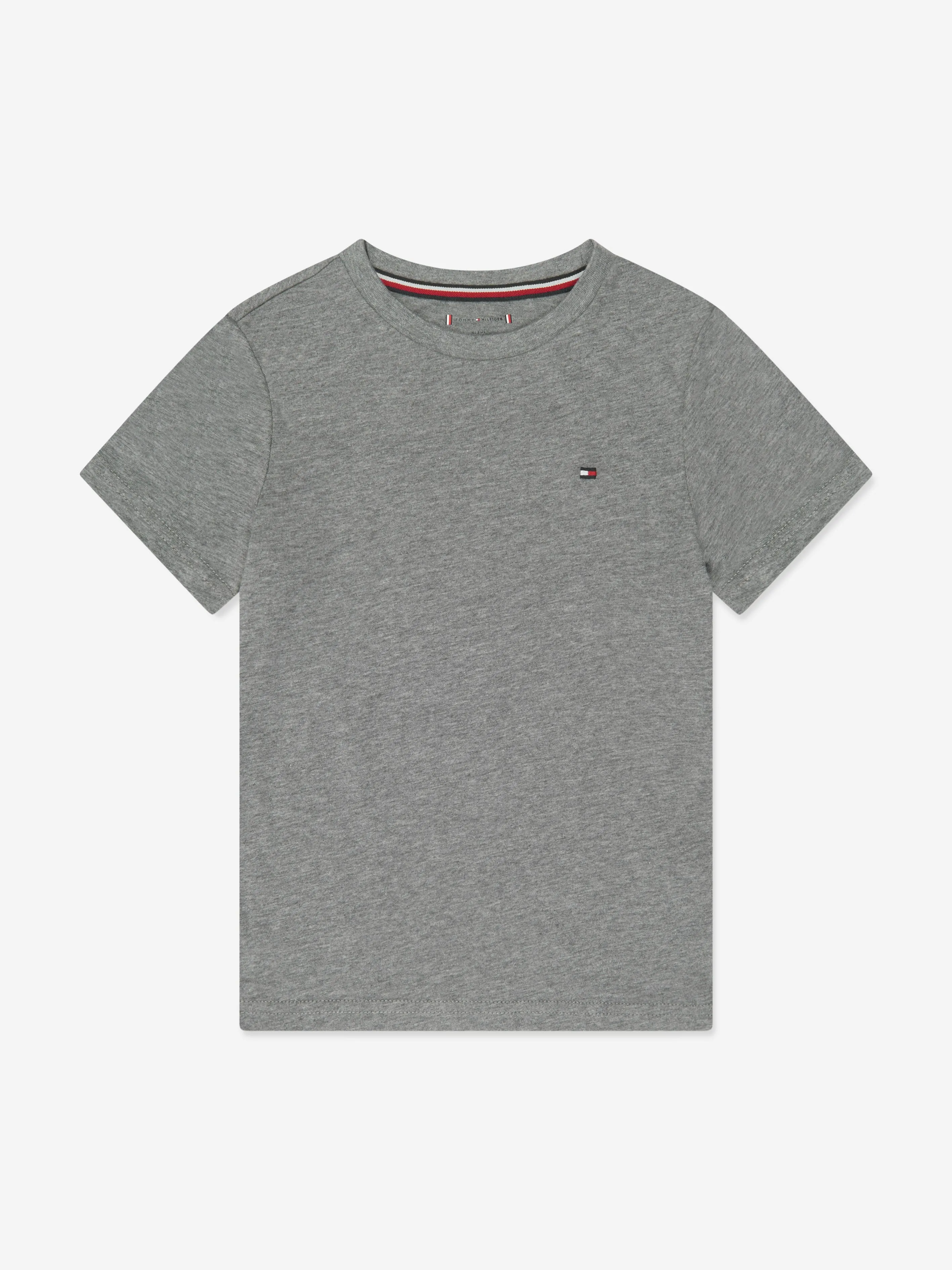 Ensemble de T-shirts Tommy Hilfiger pour garçons (Lot de 2) en gris