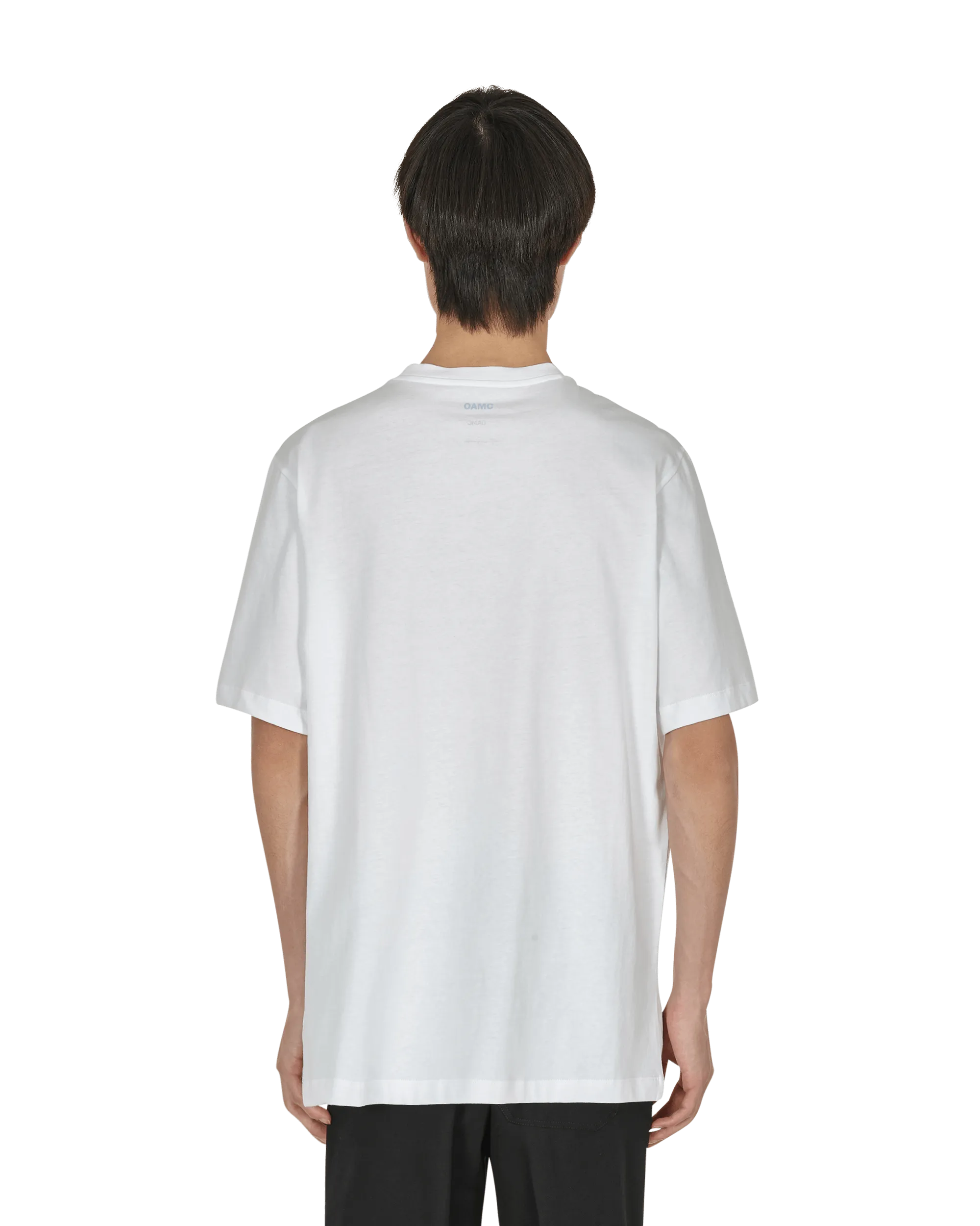 T-shirt Trace Blanc