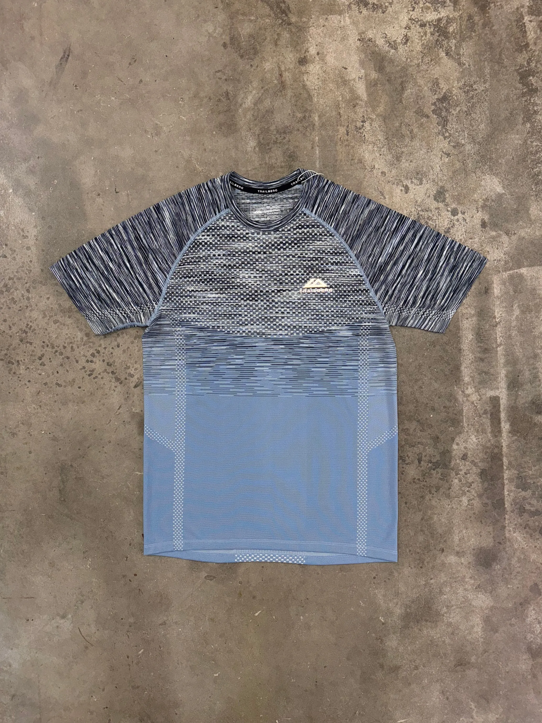 Trailberg Apex T-shirt sans couture - Brouillard bleu