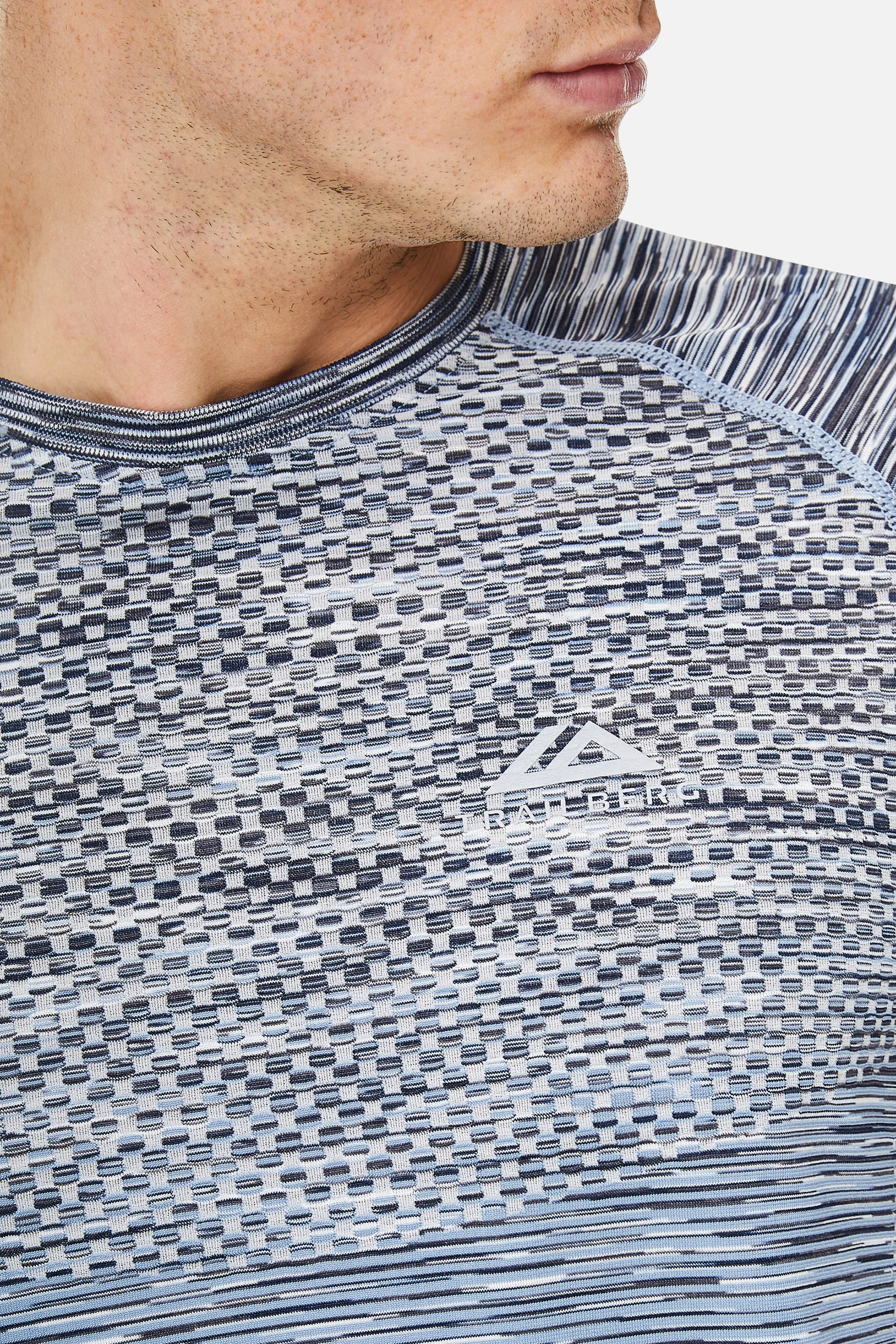 Trailberg Apex T-shirt sans couture - Brouillard bleu