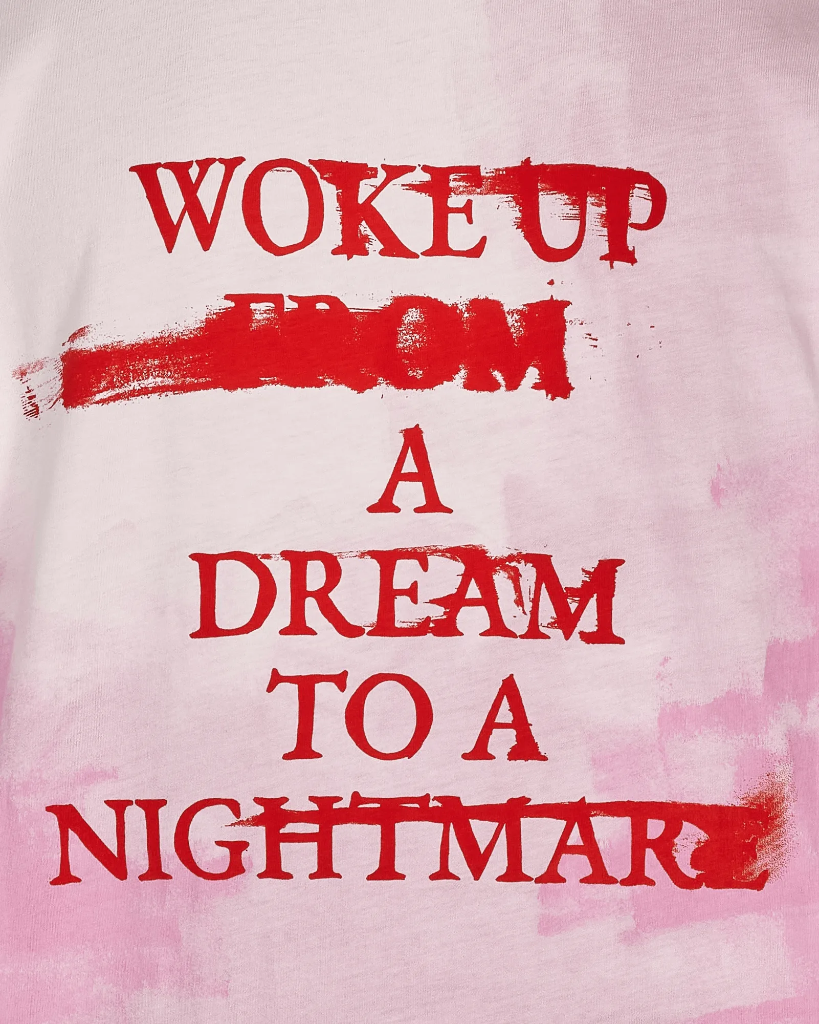 T-shirt Nightmare Traité Rose