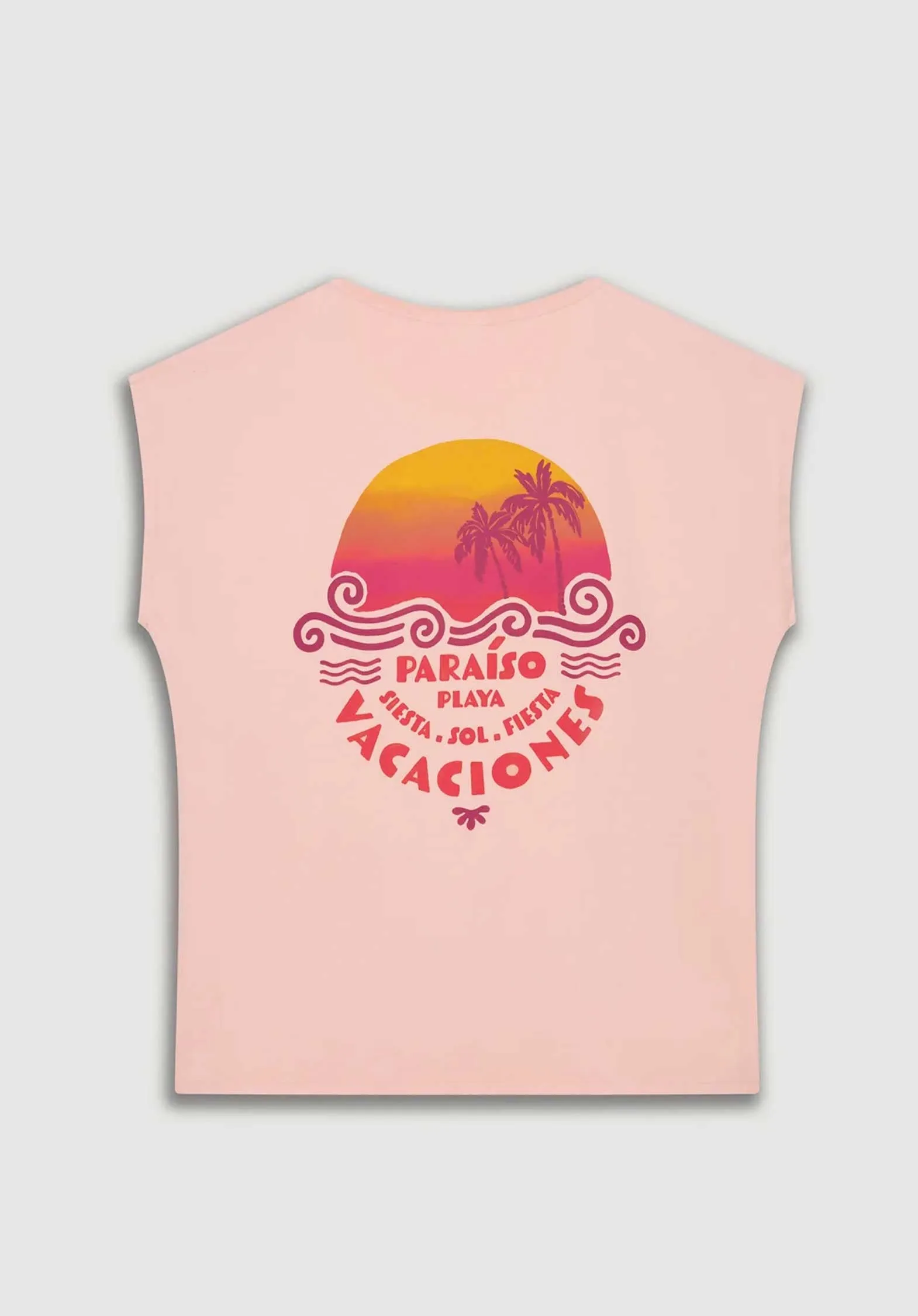 T-shirt Bdql510 Teraiso Bdql510 02-Pêche