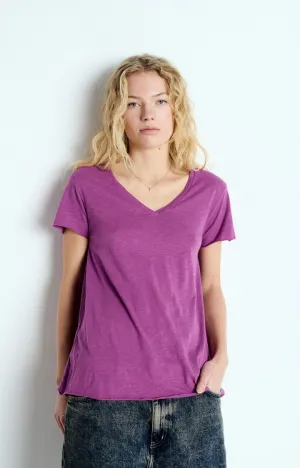 T-shirt Jac51v Géranium-Vintage