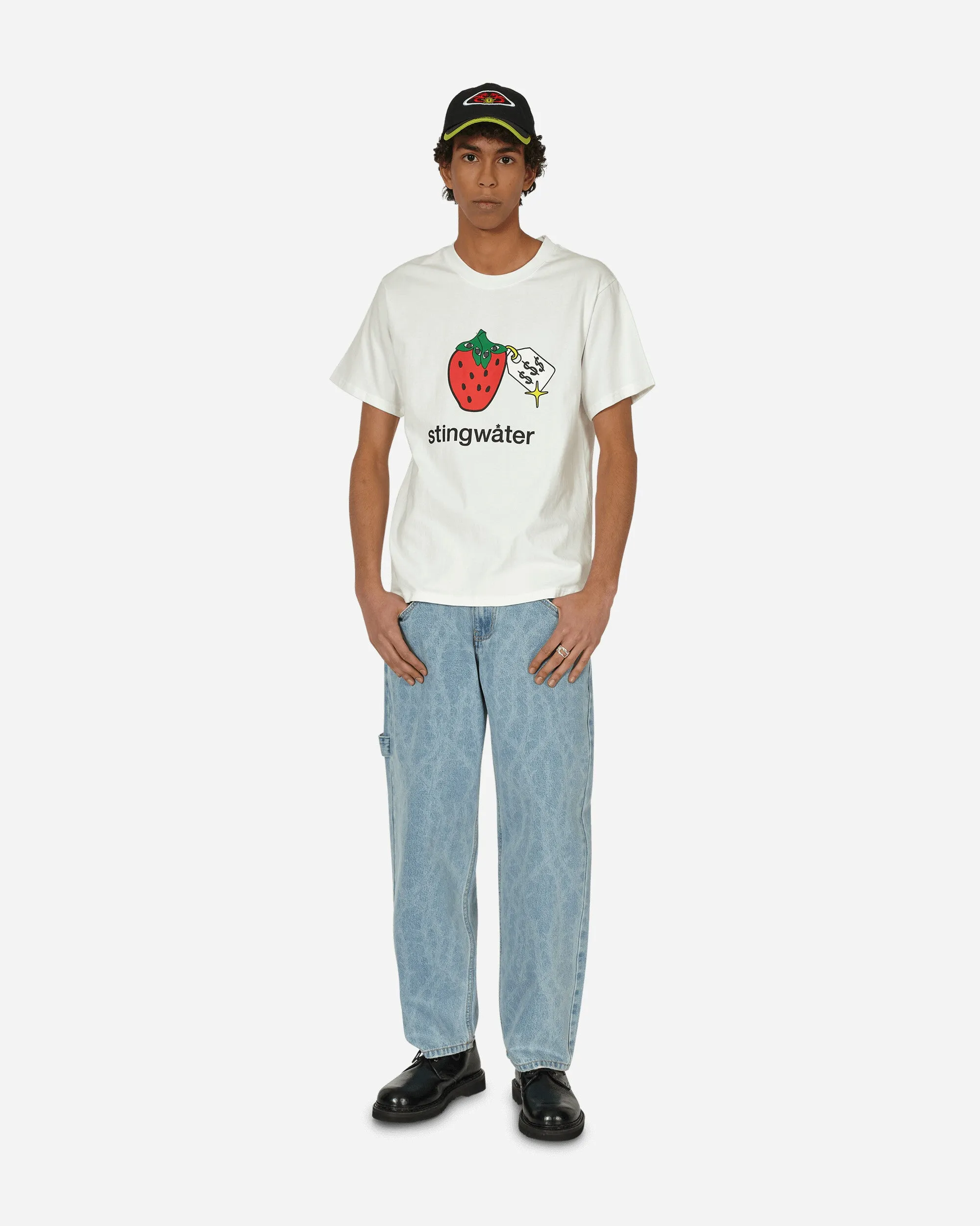 T-shirt Bio Very Speshal Fraise Blanc
