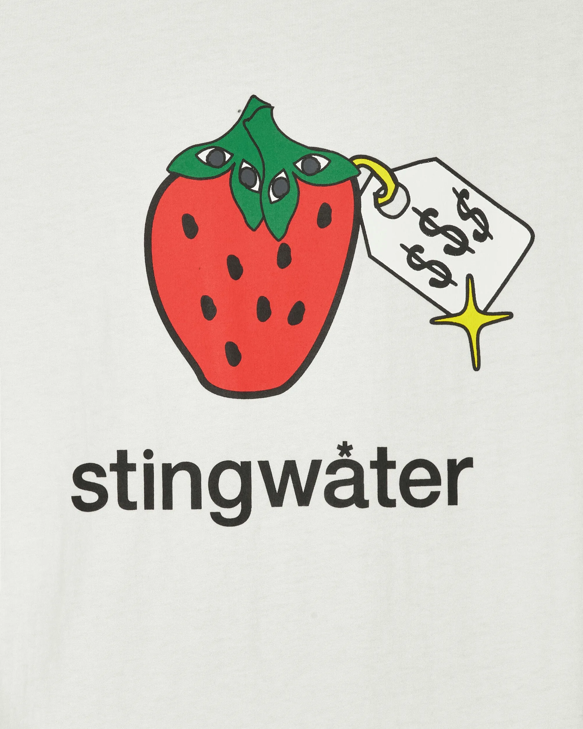 T-shirt Bio Very Speshal Fraise Blanc