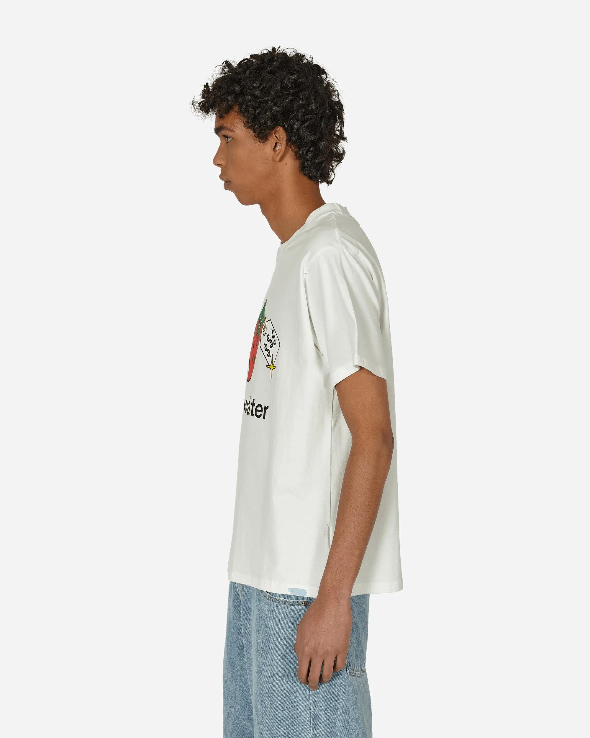 T-shirt Bio Very Speshal Fraise Blanc