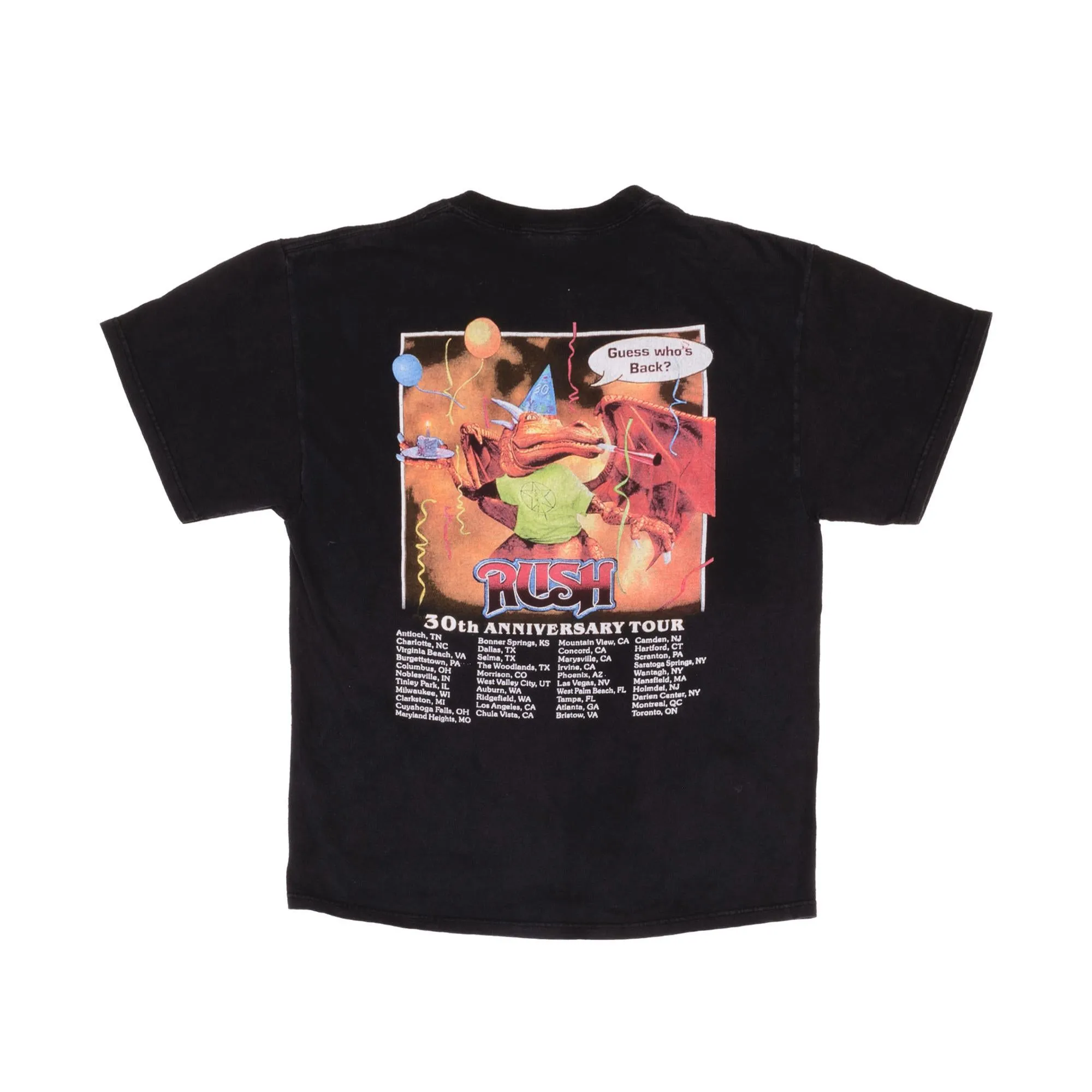 T-shirt Vintage Off3rd Tournée Rush 2005