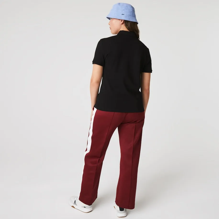 Polo Femme Coupe Slim Stretch en Côtelé de Coton Noir Patagonia Vêtements