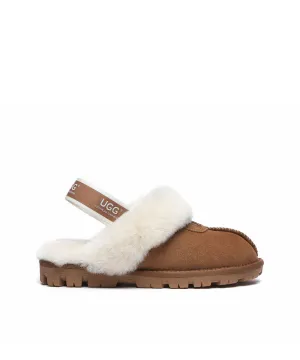 Chaussons UGG à bandes pour femmes