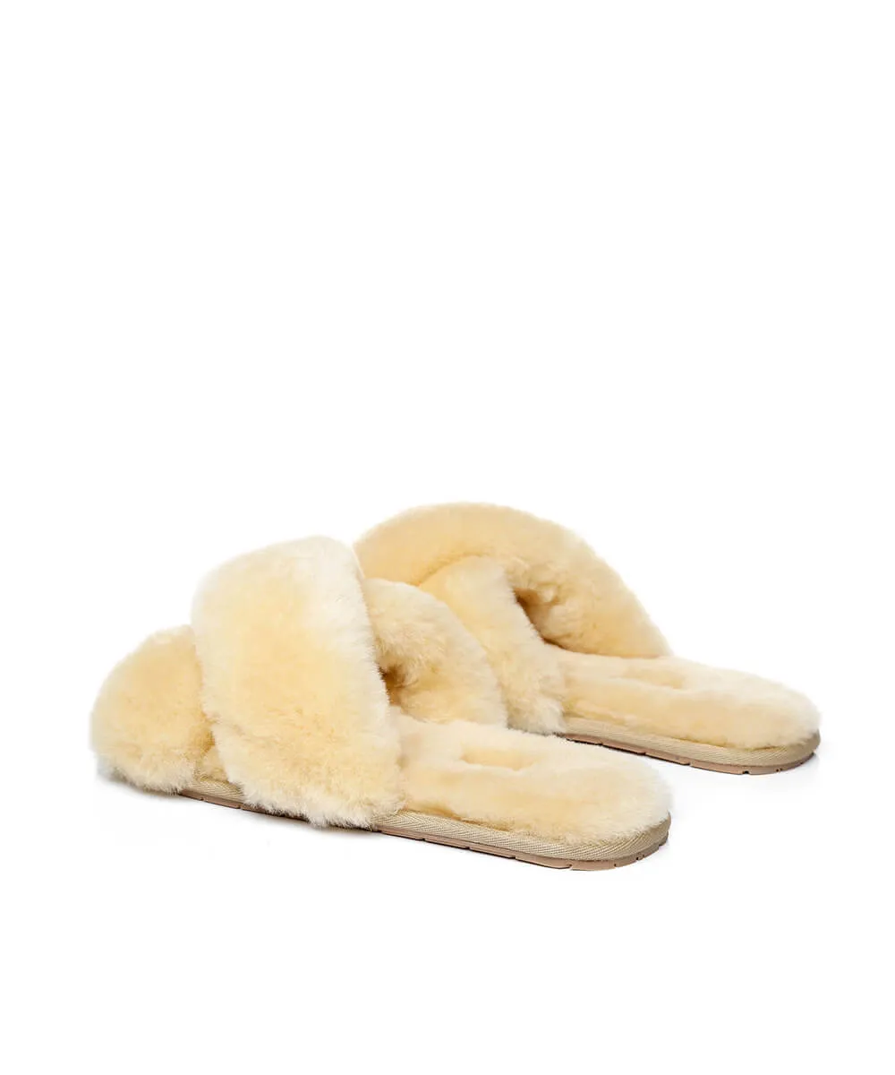 Chaussons Croisés Premium UGG pour Femme - Chaussures UGG