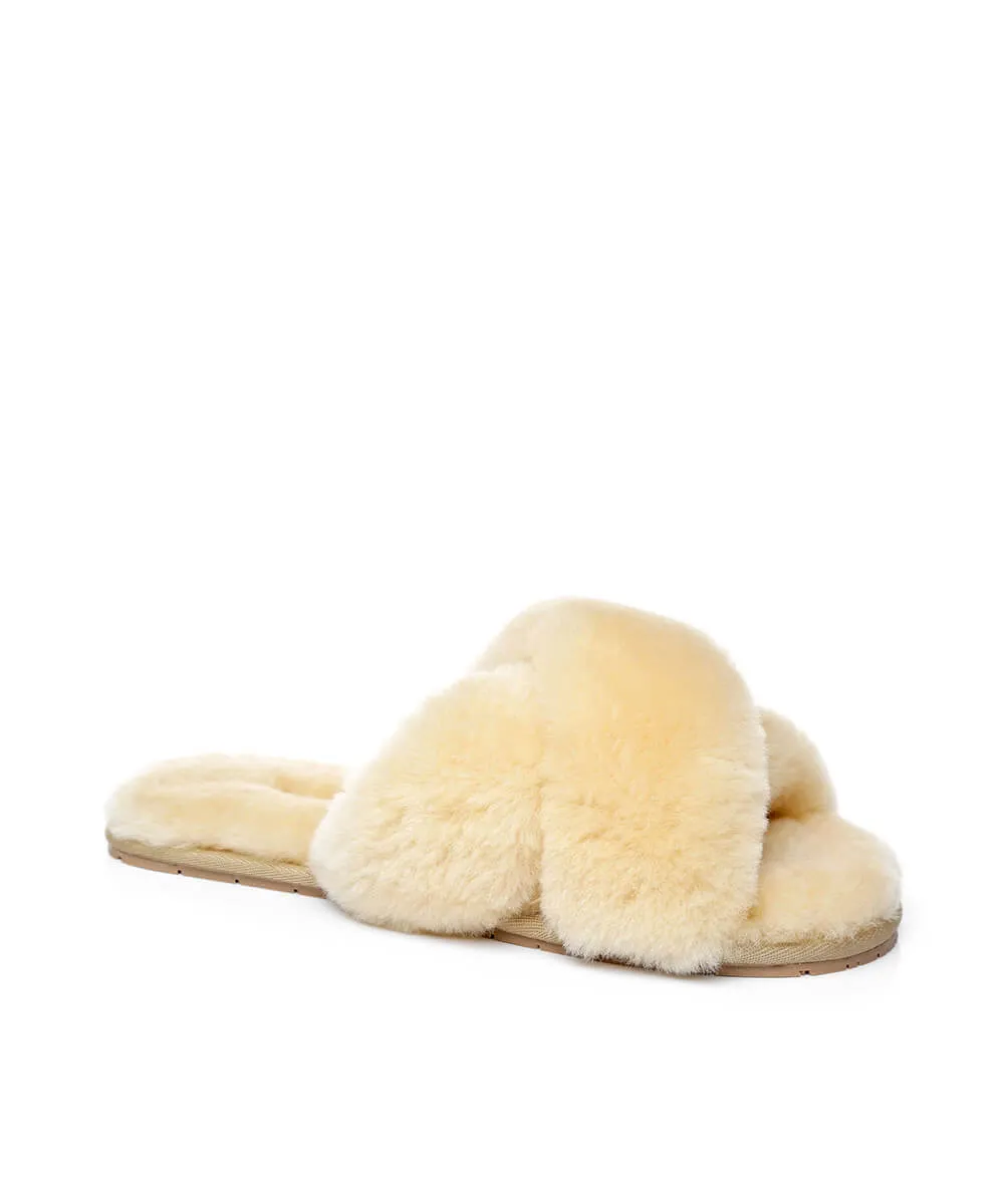Chaussons Croisés Premium UGG pour Femme - Chaussures UGG