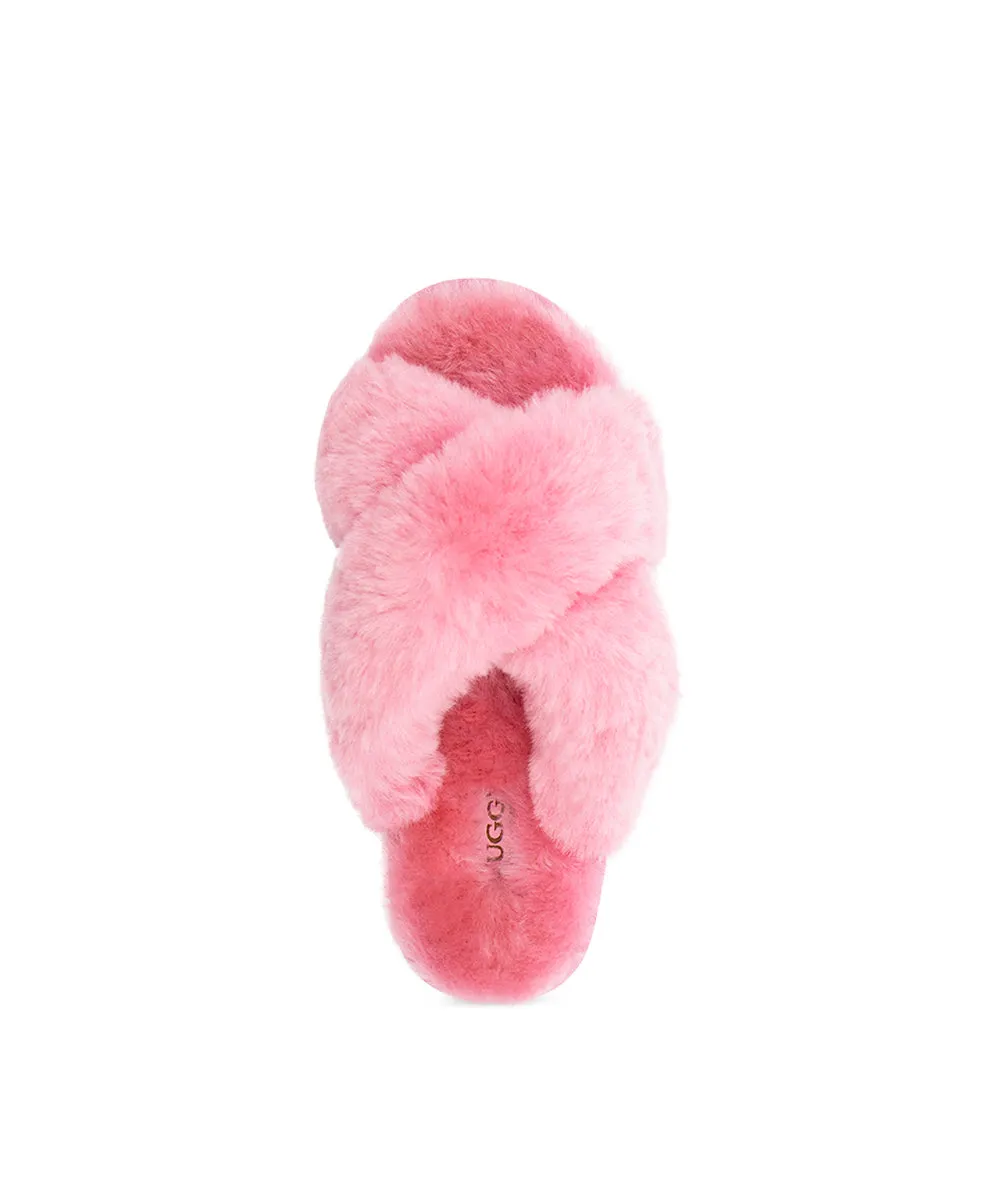 Chaussons Croisés Premium UGG pour Femme - Chaussures UGG