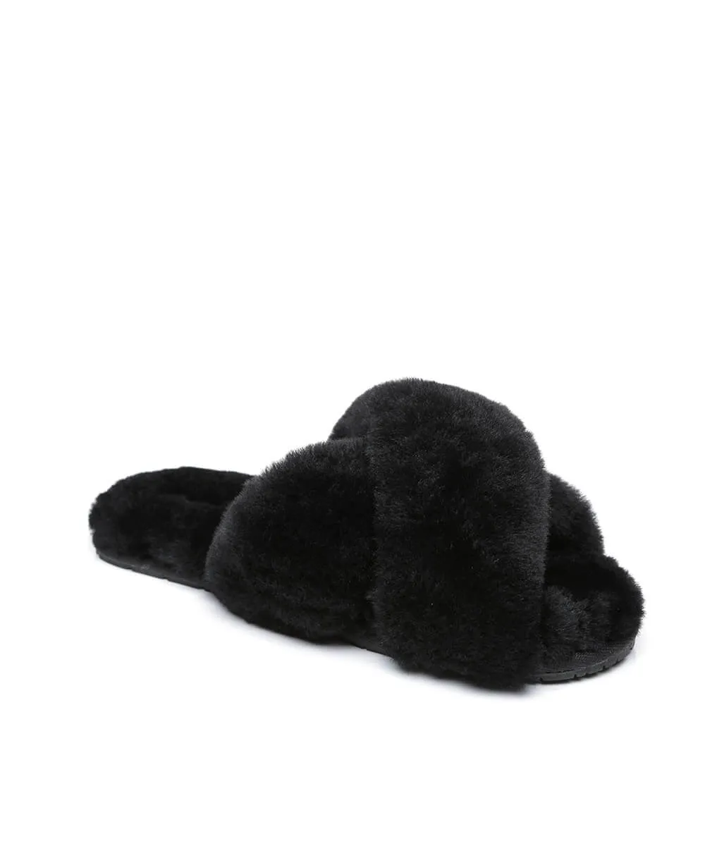 Chaussons Croisés Premium UGG pour Femme - Chaussures UGG