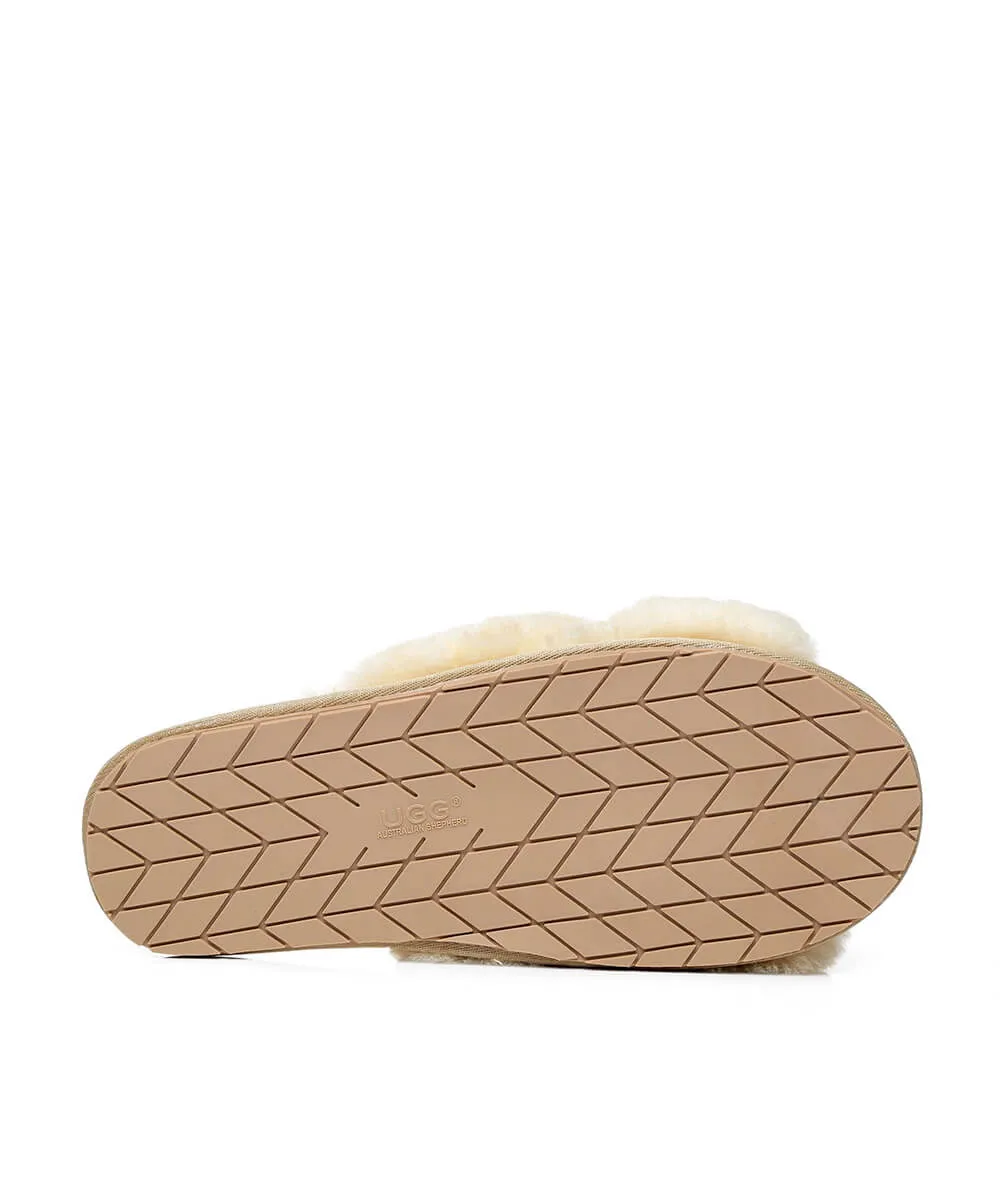 Chaussons Croisés Premium UGG pour Femme - Chaussures UGG